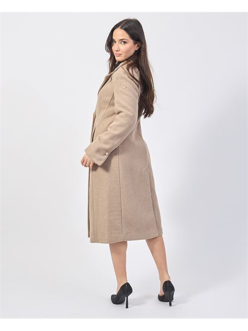 Manteau long Yes Zee en laine mélangée YES ZEE | O042-KK000212